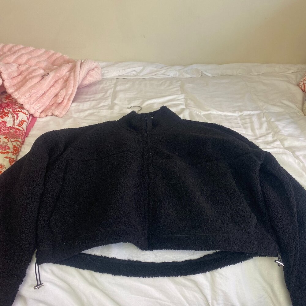 Black Zip Up Fleece